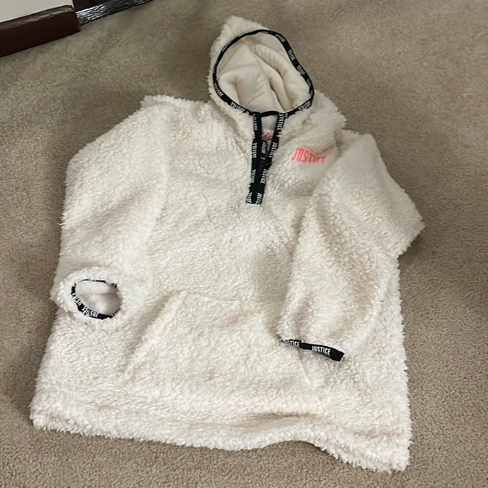 Girls Justice Sherpa pullover
